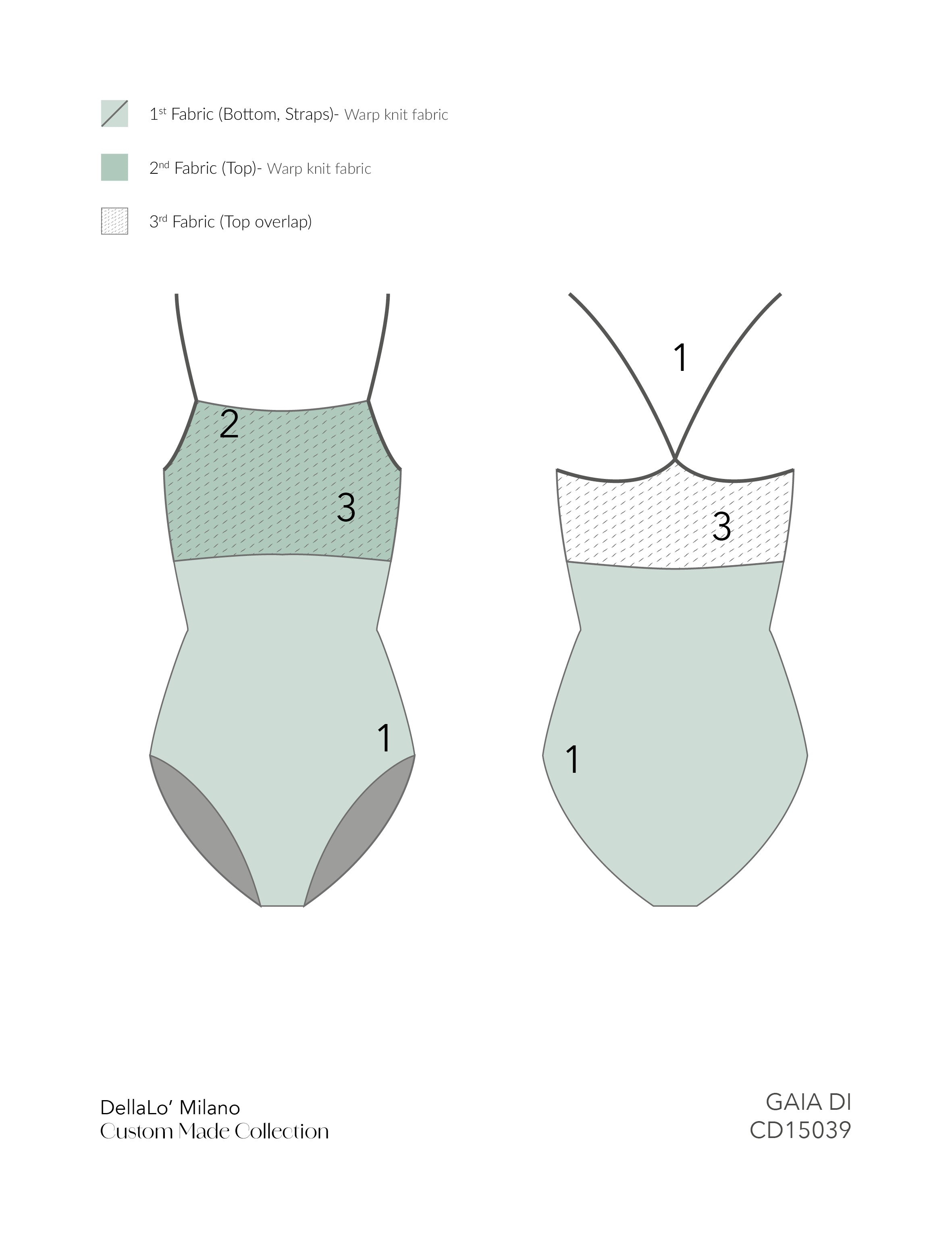 GAIA DI 2018 ⸱ Custom made leotard – DellaLo' Milano