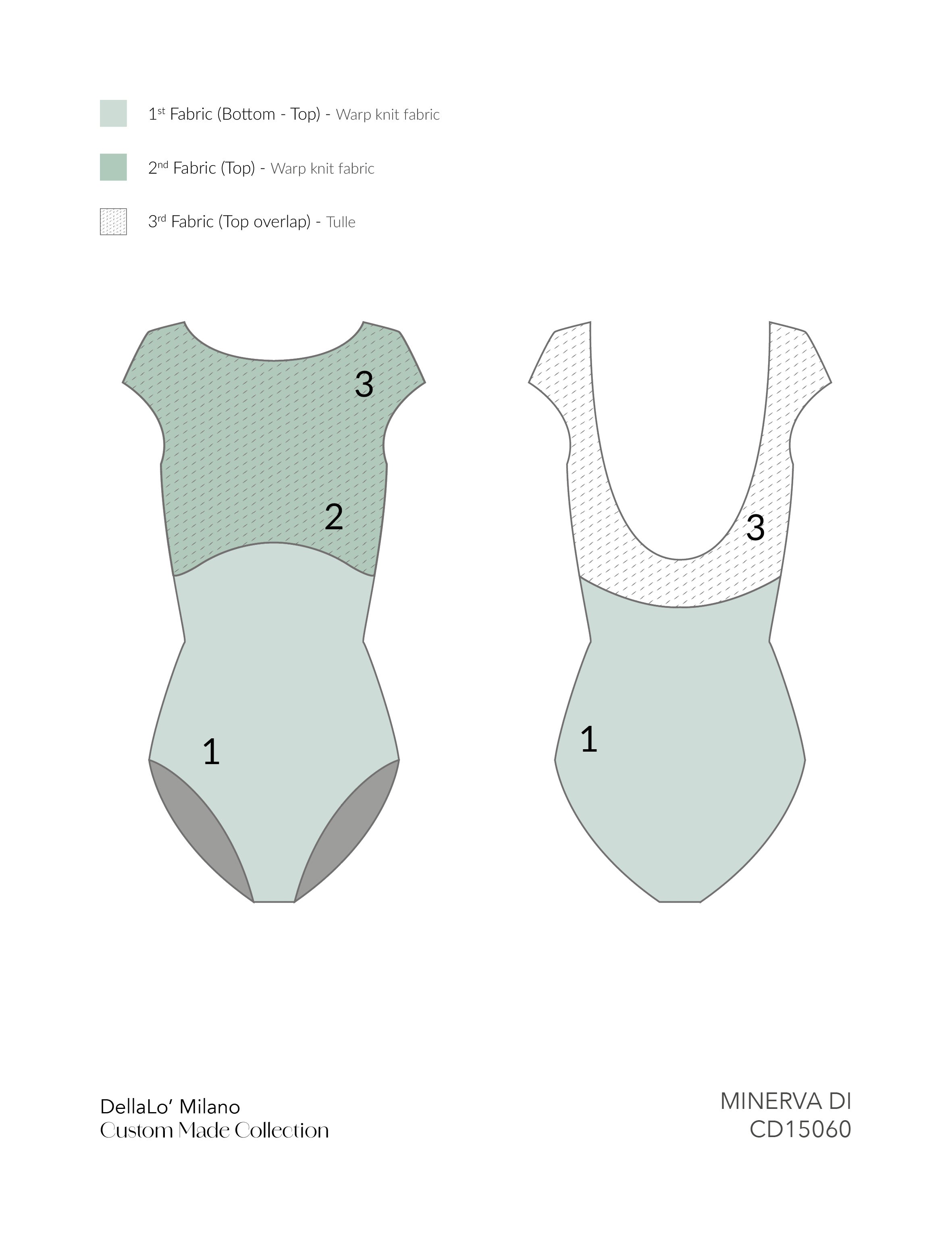 MINERVA DI 2021 ⸱ Custom made leotard – DellaLo' Milano