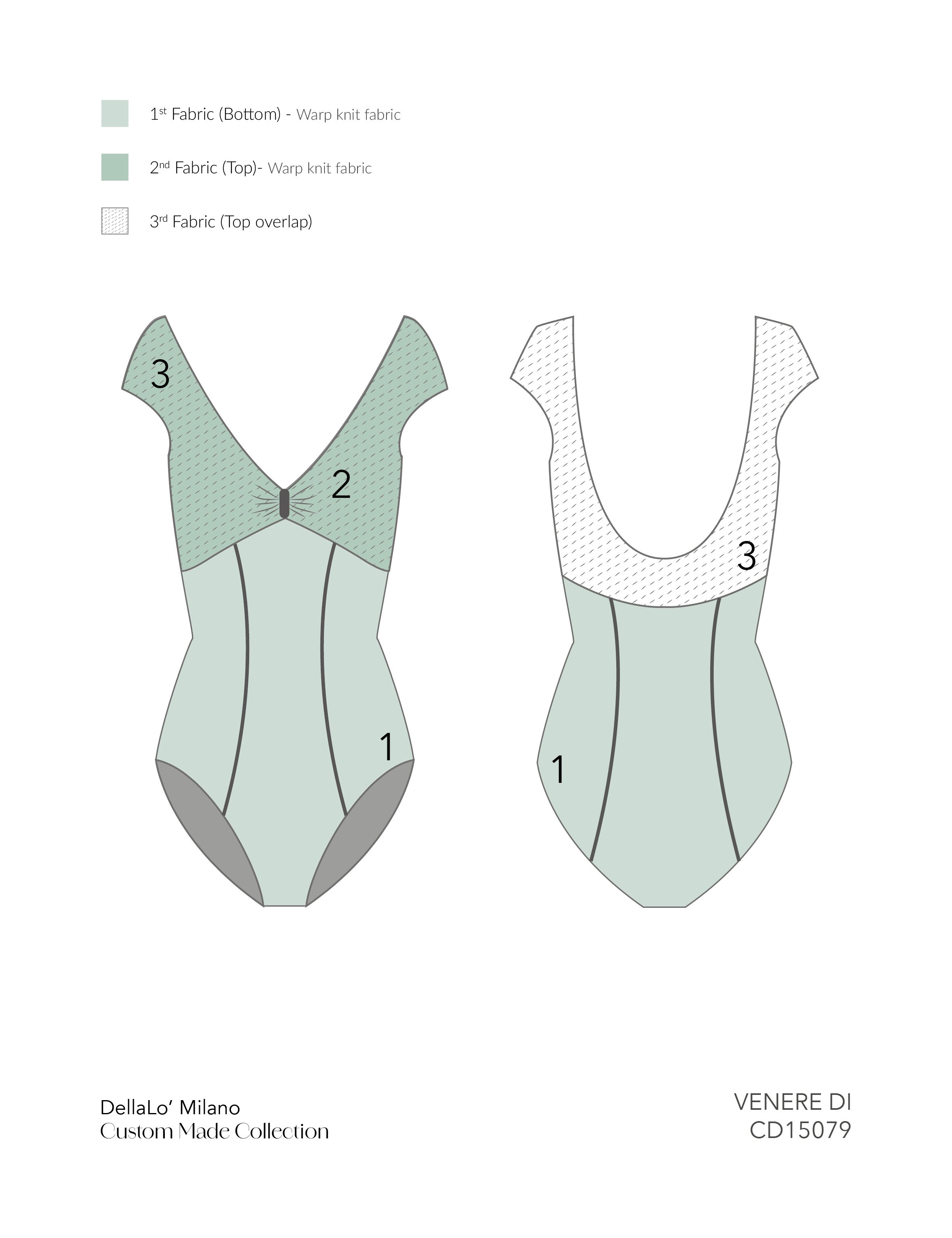 VENERE DI 2022 ⸱ Custom made leotard – DellaLo' Milano