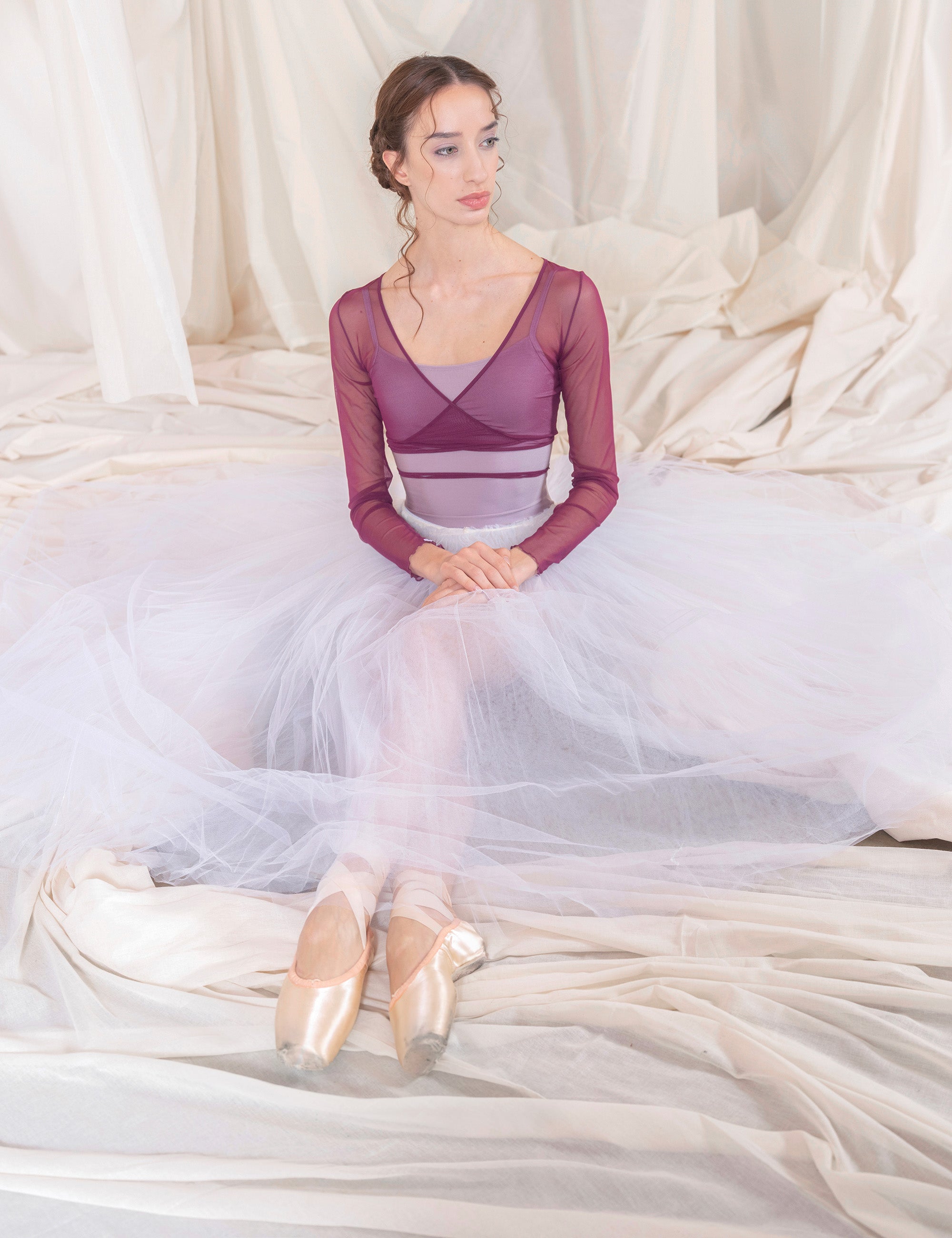DellaLoMILANOデラロミラノBallet wrap ブラックMサイズ DellaLo' Milano Minerva DI Leotard - Nero – The Station Dancewear