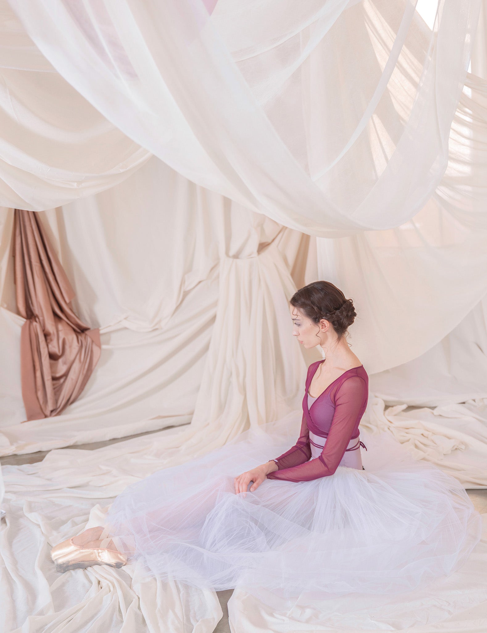 DellaLoMILANOデラロミラノBallet wrap ブラックMサイズ Ballet Wrap – DellaLo' Milano