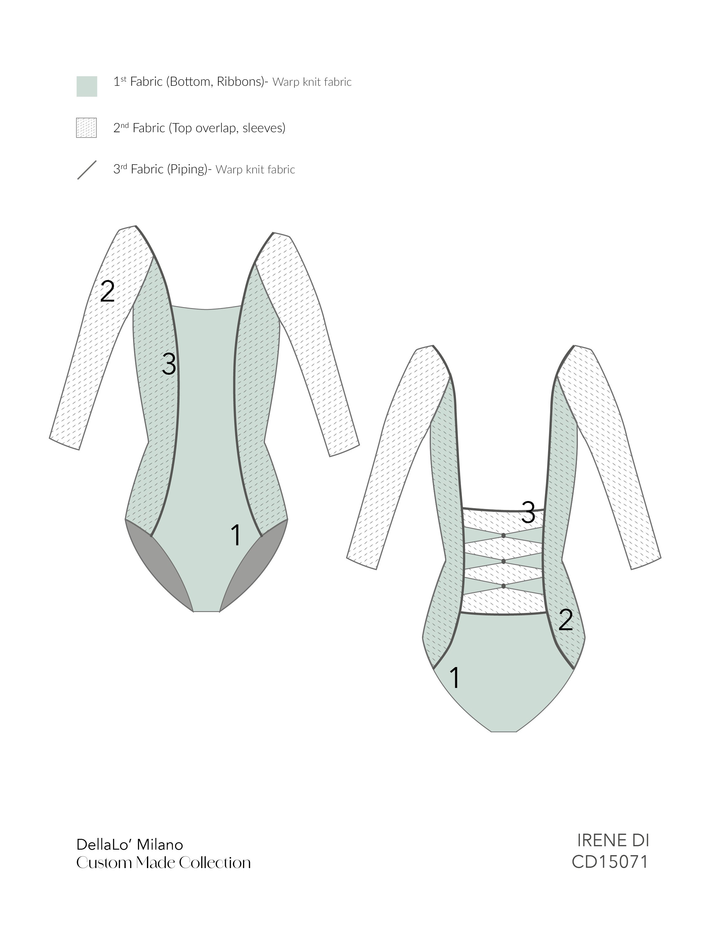 IRENE DI 2022 ⸱ Custom made leotard – DellaLo' Milano