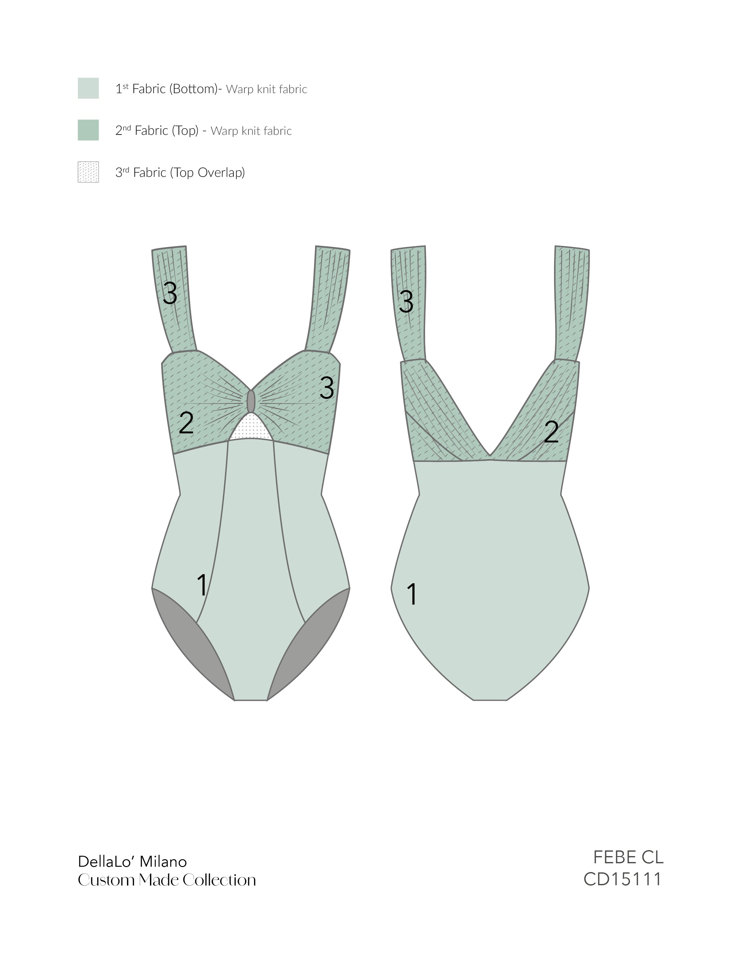 FEBE CL ⸱ Custom made leotard