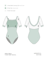 AFRODITE CL ⸱ Custom made leotard