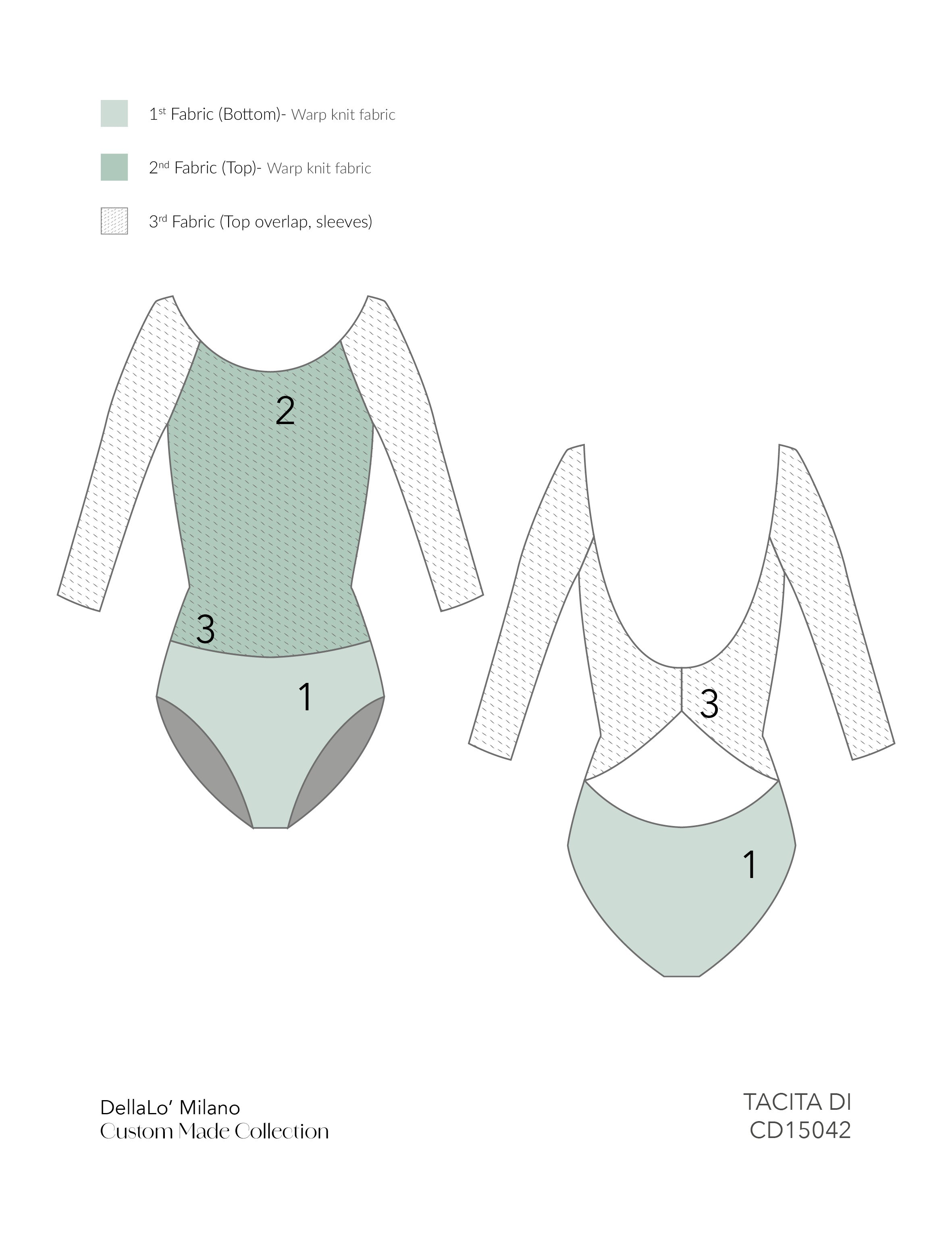 TACITA DI 2019 ⸱ Custom made leotard – DellaLo' Milano