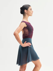 Double Sogno Skirt • Ardesia/Vinaccia