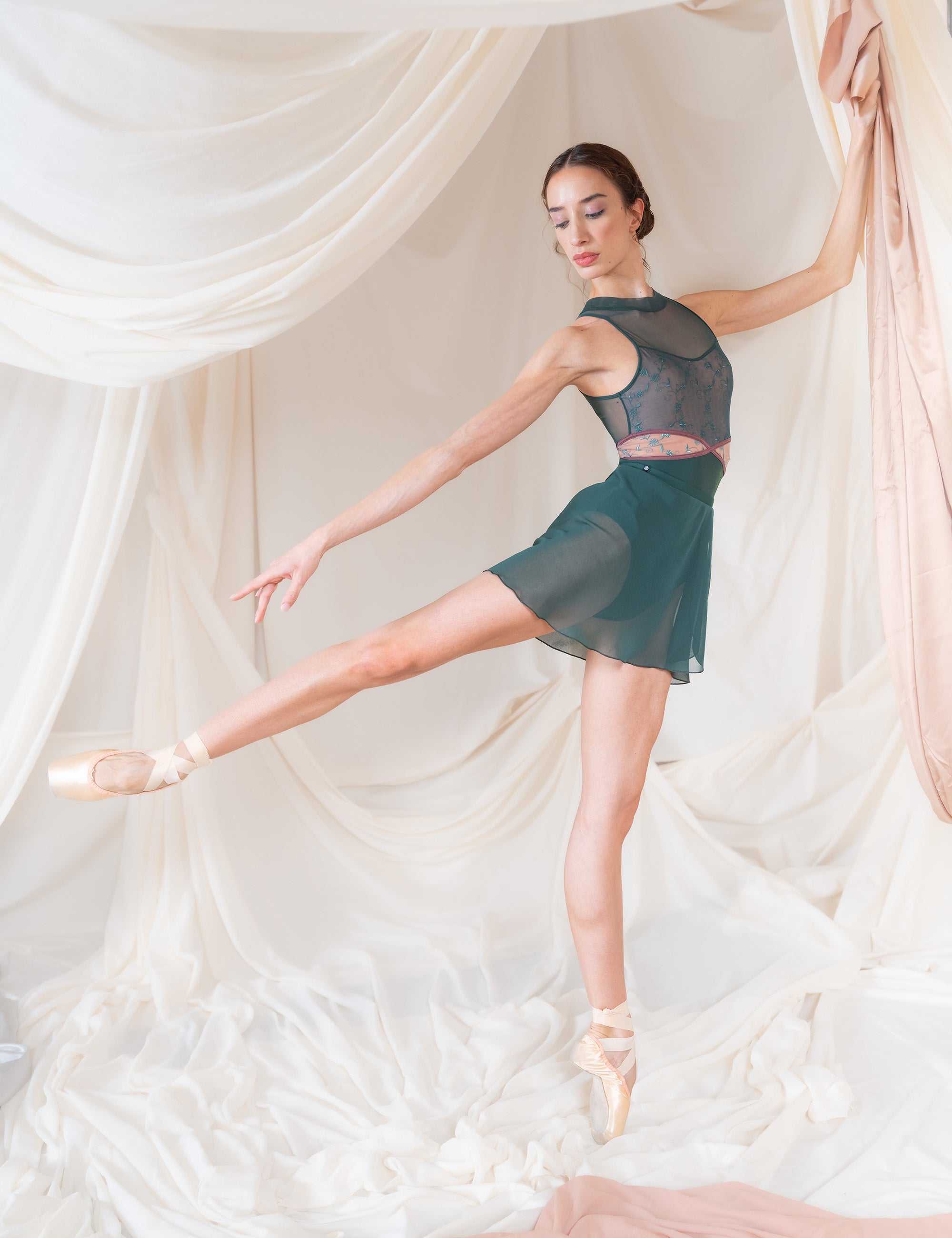 美品　DellaLoMILANO Diana CL Pandia CL ‧ Ballet Leotard – DellaLo' Milano