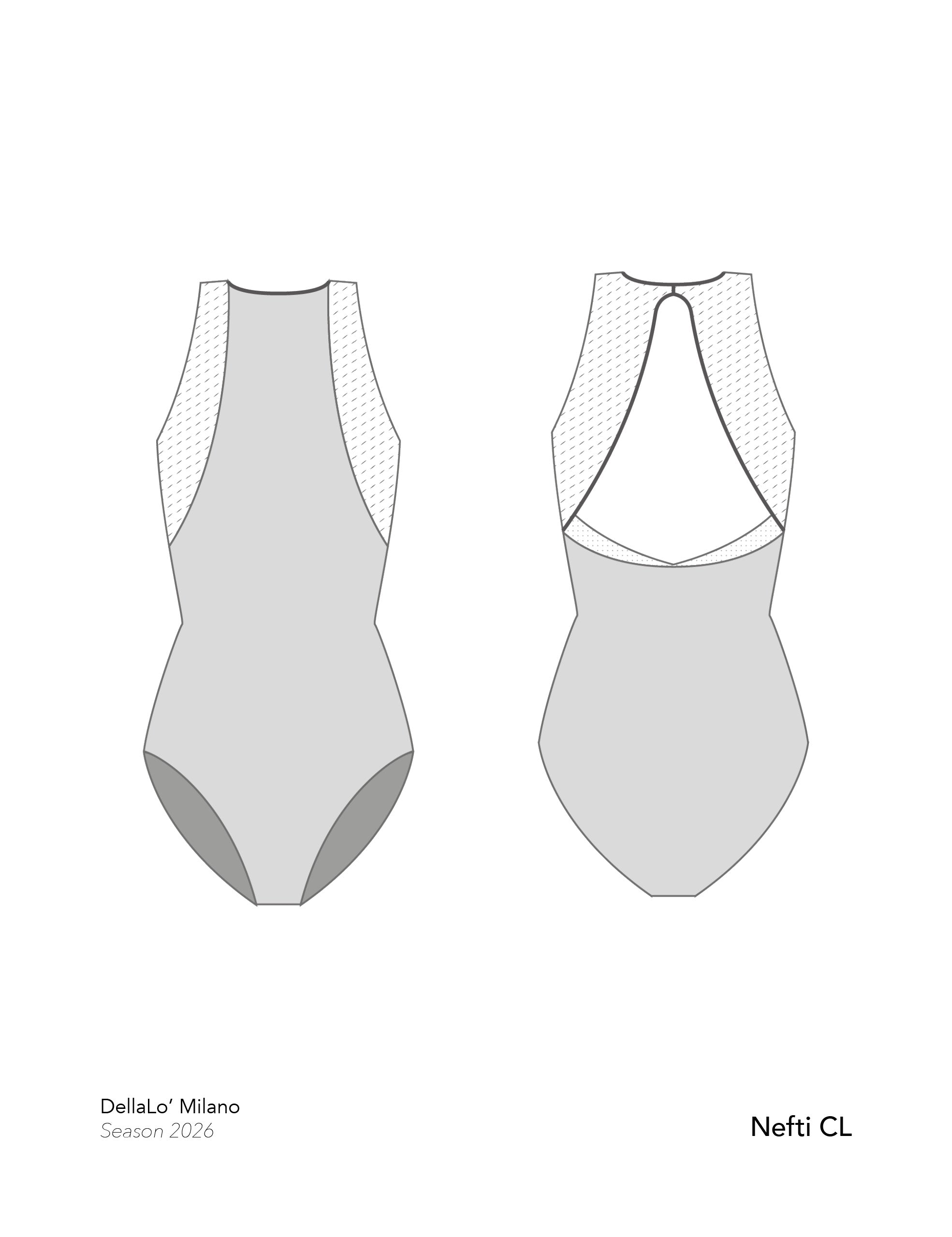 Nefti CL ‧ Ballet Leotard
