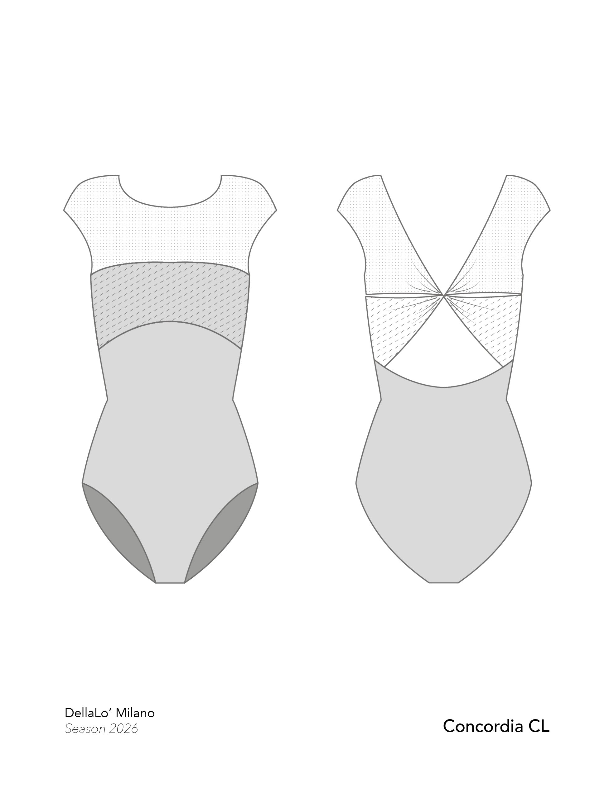Concordia CL ‧ Ballet Leotard – DellaLo' Milano
