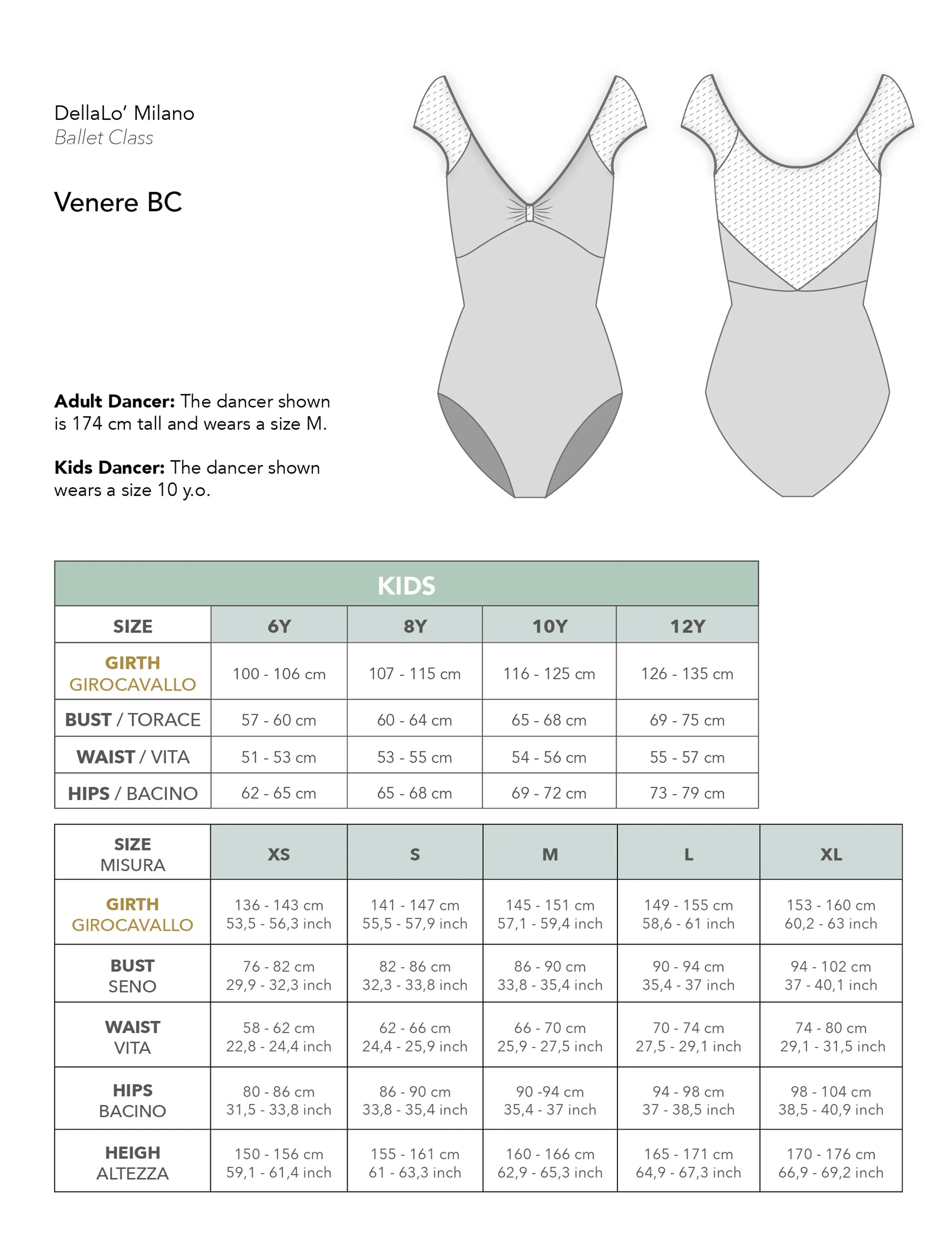 Venere Leotard ・Ballet Class