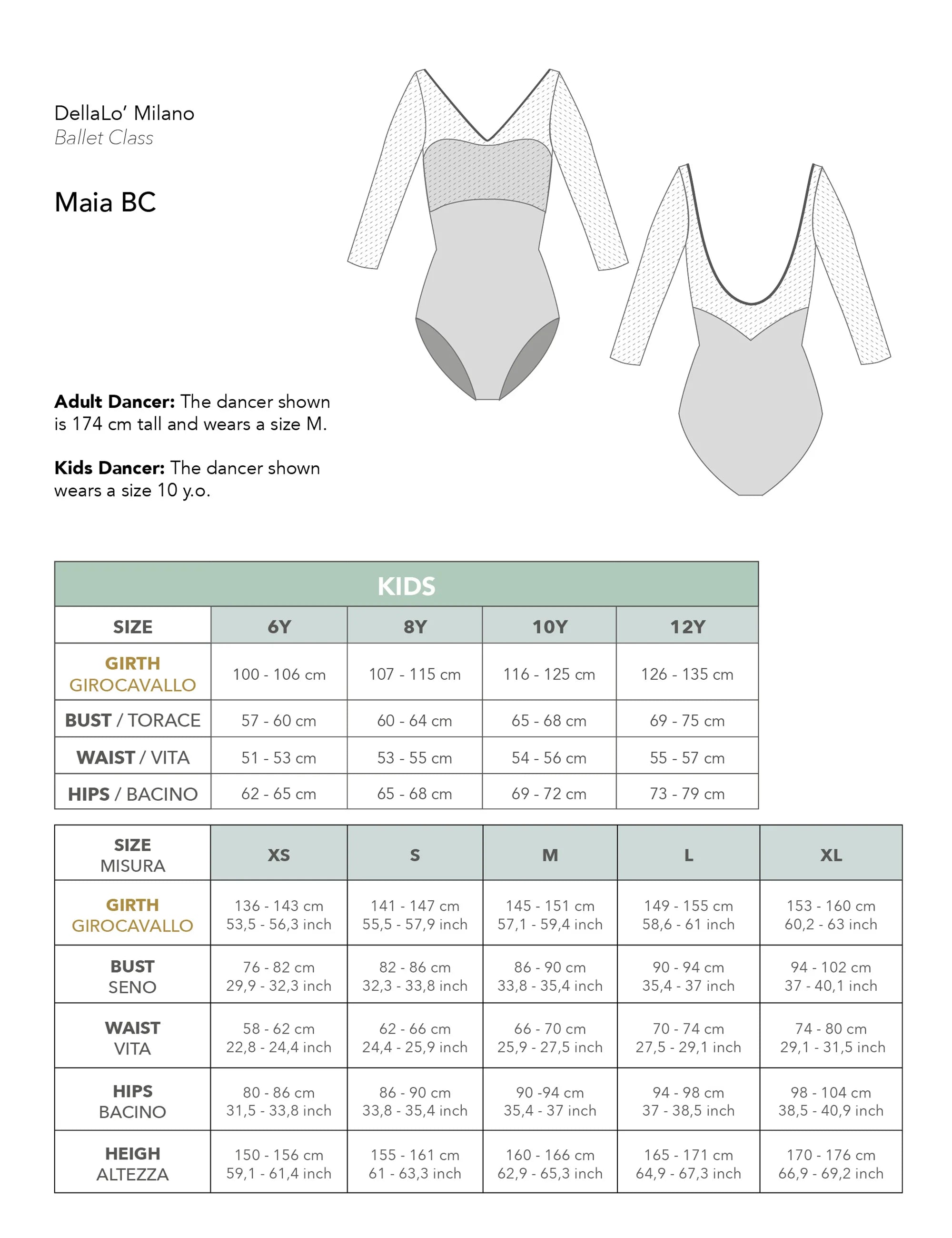 Maia Leotard ・Ballet Class