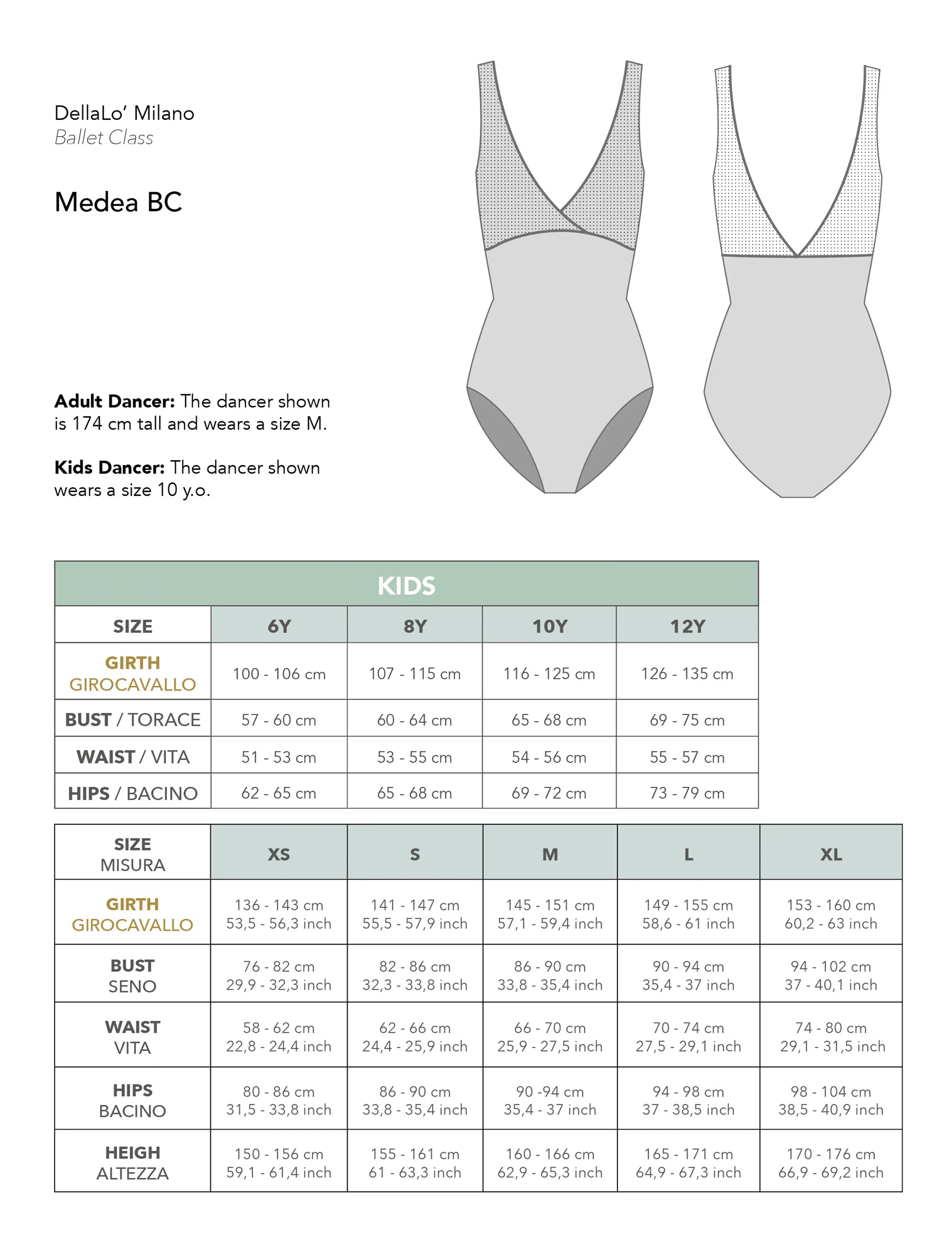 Medea Leotard ・Ballet Class