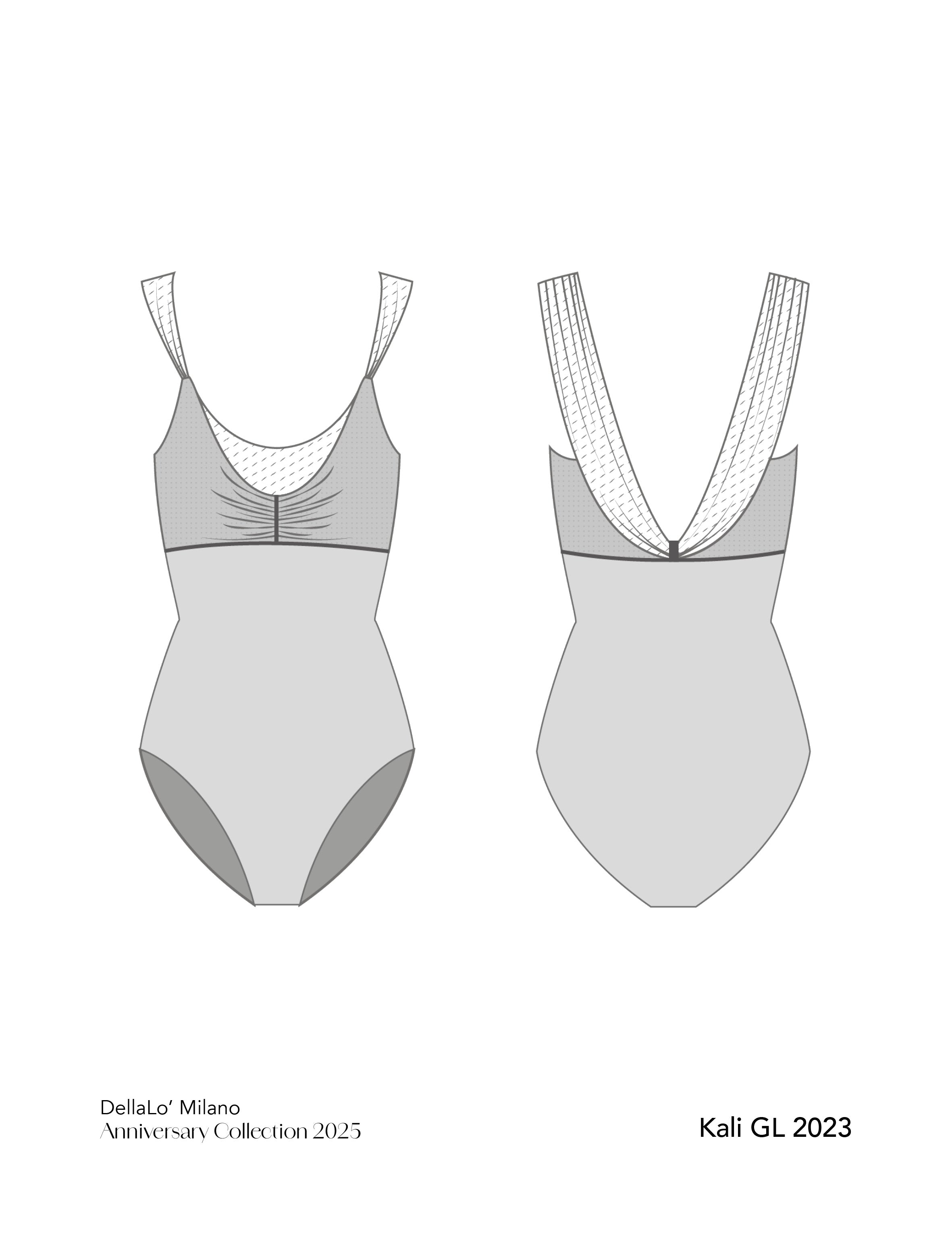 Kali GL 2023 - Dance Leotard – DellaLo' Milano