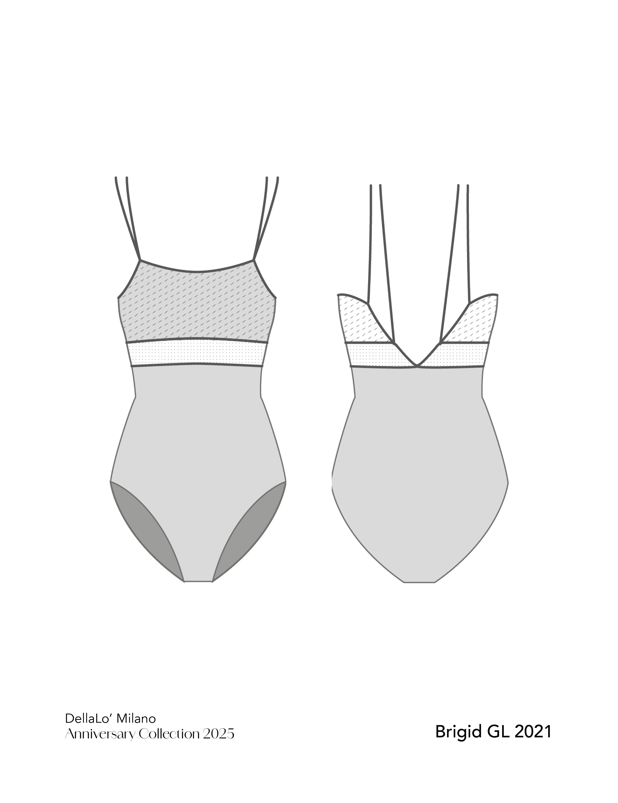 Brigid GL 2021 - Dance Leotard – DellaLo' Milano